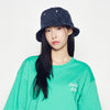 DIAMOND WASHING BUCKET HAT NAVY