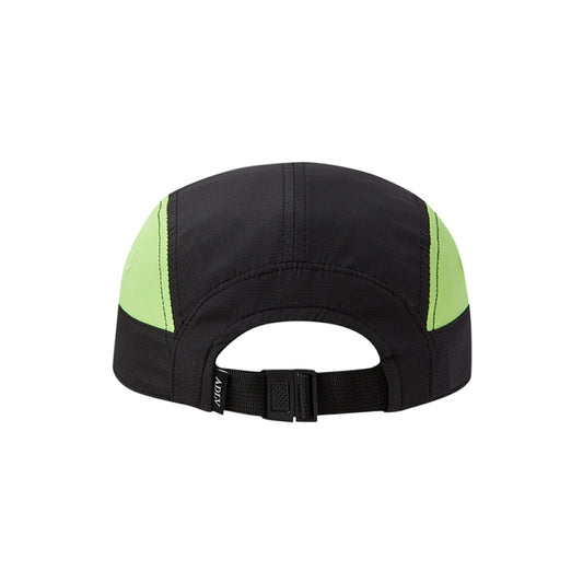 THREE TONE CAMP CAP BLACK