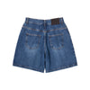 WIDE BASIC DENIM SHORT PANTS BLUE