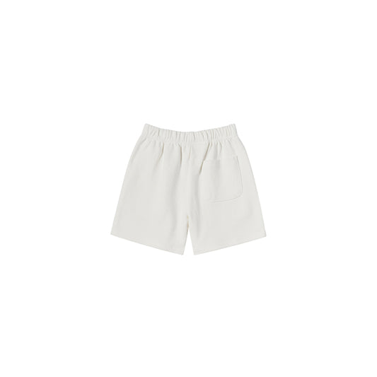 KIDS BLADE LOGO SHORT PANTS CREAM