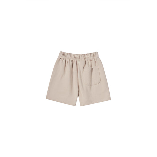 KIDS BLADE LOGO SHORT PANTS DARK BEIGE