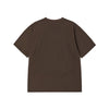 DRAWING BEAR SHORT SLEEVE T-SHIRT DARK BROWN