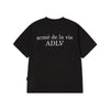 BABY FACE TUBE BOY SLEEVE T-SHIRT BLACK