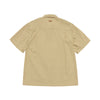 OVERSIZE RIPSTOP SHORT SLEEVE SHIRTS MUSTARD