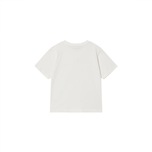 KIDS BLADE LOGO SHORT SLEEVE T-SHIRT CREAM