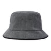 LINE POINT BUCKET HAT CHARCOAL