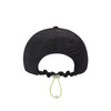 CHECK RIPSTOP STRING BALLCAP BLACK