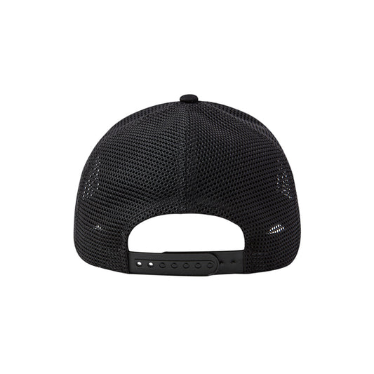 ARTWORK MESH TRUCKER BALL CAP BLACK