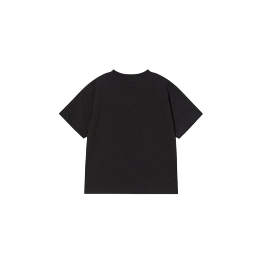 KIDS FLAME LOGO SHORT SLEEVE T-SHIRT BLACK