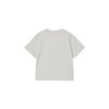 KIDS STAR RABBIT SHORT SLEEVE T-SHIRT LIGHT GRAY
