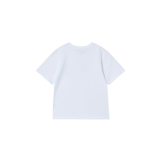 KIDS UNIVERSE DRAWING SHORT SLEEVE T-SHIRT WHITE