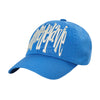 UNBALANCE BIG LOGO BALL CAP BLUE