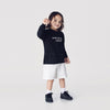 KIDS BASIC LOGO LONG SLEEVE T-SHIRT BLACK