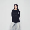 GRUNGE REVERSAL LOGO LONG SLEEVE BLACK