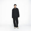 OVERSIZE FOUR POCKET WORK JACKET BLACK
