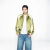 ROPE EMBO COLORATION BOMBER JACKET KHAKI