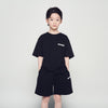 KIDS BLADE LOGO SHORT PANTS BLACK