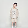 KIDS BLADE LOGO SHORT PANTS ESSENTIAL BEIGE
