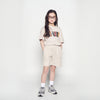 KIDS ARCHIVE LOGO SHORT SLEEVE T-SHIRT ESSENTIAL BEIGE