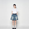 WOMAN DENIM DENNIS SKIRT BLUE