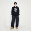 ADLV PIGGYBACK HOODIE ESSENTIAL BLACK