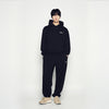 BORDER LINE BASIC LOGO HOODIE BLACK