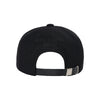 A LOGO EMBLEM WOOL BALL CAP BLACK
