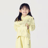 KIDS BASIC LOGO PANTS LIGHT YELLOW