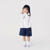 KIDS BASIC LOGO LONG SLEEVE T-SHIRT CREAM