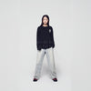 GRUNGE REVERSAL LOGO LONG SLEEVE BLACK