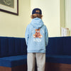 KIDS TEDDY BEAR (BEAR DOLL) HOODIE-SKYBLUE