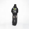 ALIEN UNIVERSE HOODIE BLACK