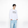 DANCING BEAR LONG SLEEVE T-SHIRT WHITE