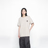 BOX BASIC LOGO SHORT SLEEVE T-SHIRT ESSENTIAL BEIGE