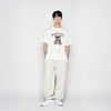 DRAWING BEAR SHORT SLEEVE T-SHIRT CREAM