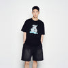 STAR BEAR SHORT SLEEVE T-SHIRT BLACK