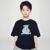 KIDS STAR BEAR SHORT SLEEVE T-SHIRT BLACK