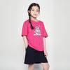 KIDS STAR BEAR SHORT SLEEVE T-SHIRT HOT PINK