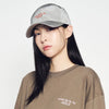 CHECK RIPSTOP STRING BALLCAP LIGHT GRAY