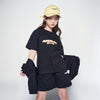KIDS FLAME LOGO SHORT SLEEVE T-SHIRT BLACK