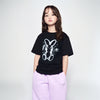 KIDS SOLO RABBIT ALIEN SHORT SLEEVE T-SHIRT BLACK