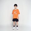 KIDS UNIVERSE DRAWING SHORT SLEEVE T-SHIRT ORANGE