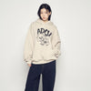 ADLV PIGGYBACK HOODIE ESSENTIAL BEIGE