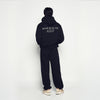 BORDER LINE BASIC LOGO HOODIE BLACK