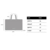 BASIC LOGO TARPAULIN SHOPPER BAG SILVER