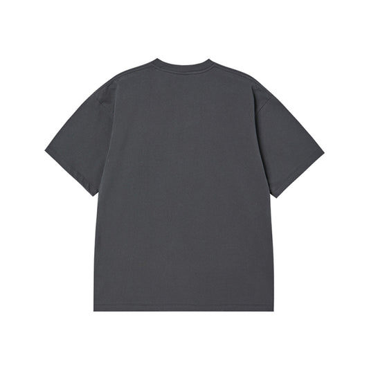 ADLV UNIVERSE LOGO SHORT SLEEVE T-SHIRT CHARCOAL