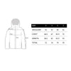 BASIC LOGO NON QUILTING HOODED DUCK DOWN PARKA CREAM