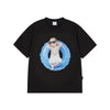 BABY FACE TUBE BOY SLEEVE T-SHIRT BLACK