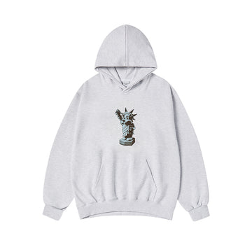 AC BEAR STATUE OF LIBERTY HOODIE MELANGE