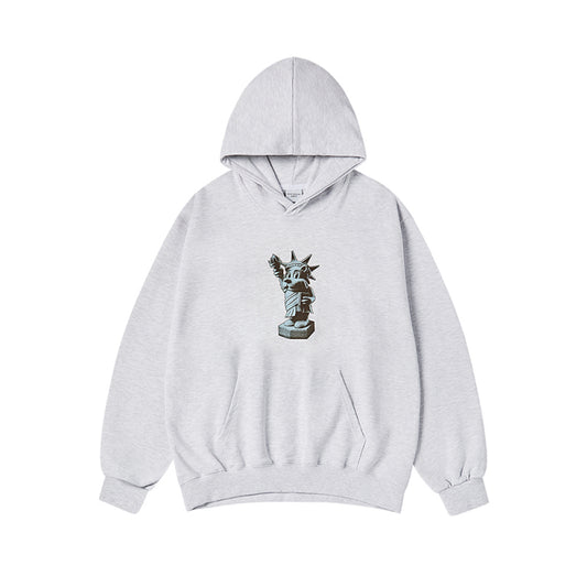 AC BEAR STATUE OF LIBERTY HOODIE MELANGE
